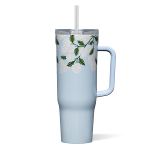 Blue Gloss Hydrangea Drinkware Cruiser-40 oz.